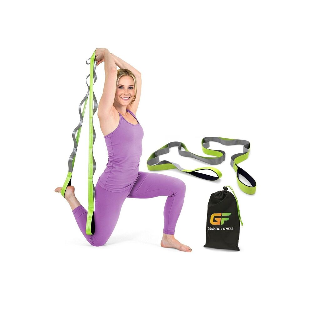 Stretching Strap for Physical Therapy, 12 Multi-Loop